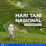 SELAMAT MEMPERINGATI HARI TANI NASIONAL