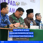 FGD DPW IP-KI : MENCARI PEMIMPIN SETIA DI HARI KESAKTIAN PANCASILA